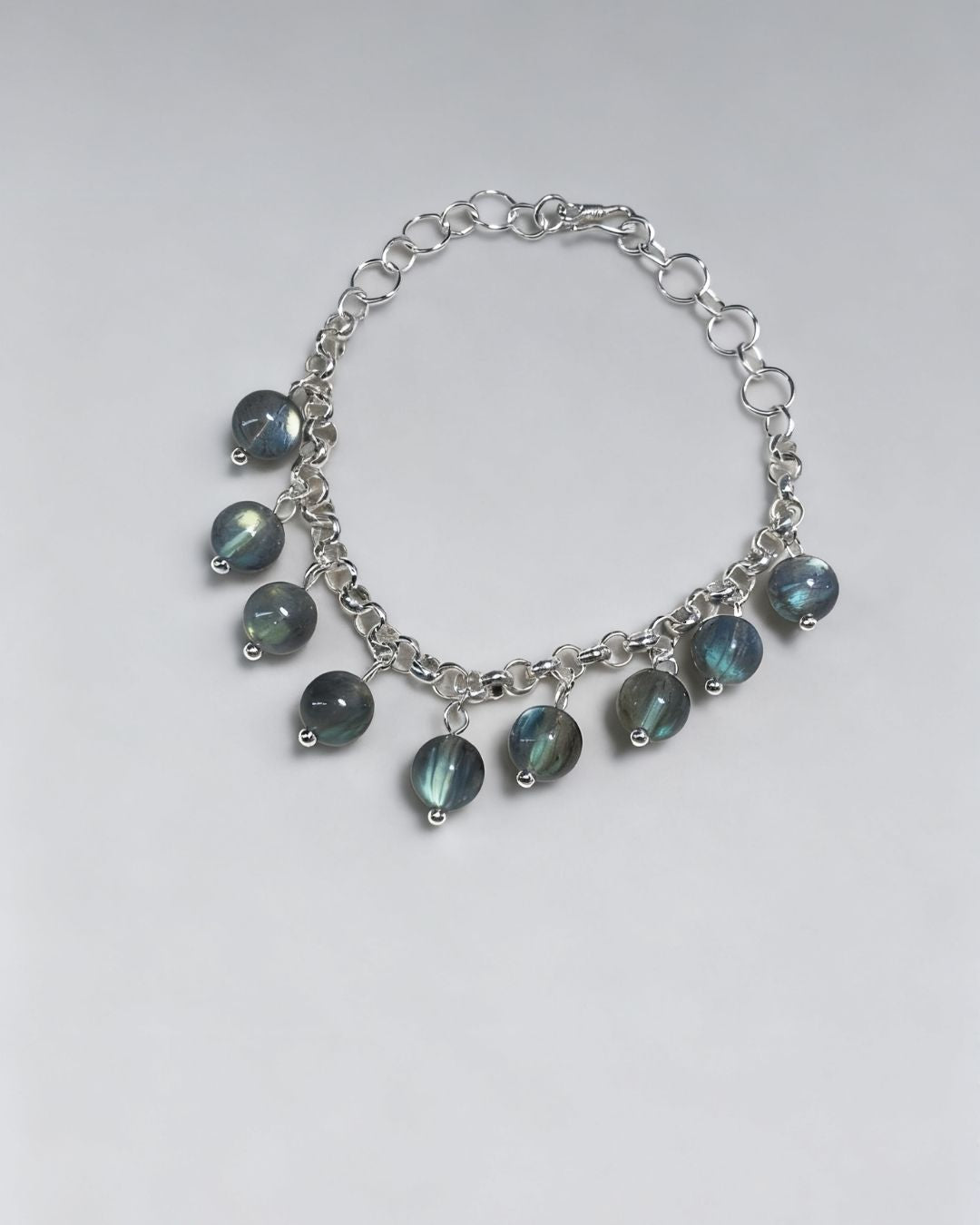 925 Sterling Silver Crystal Bracelet